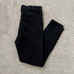J crew 9” mid rise skinny jean black